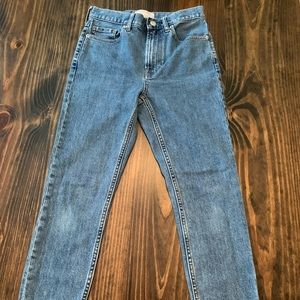 Everlane The High Rise Skinny Ankle Jeans size 25